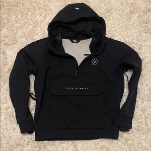 DOPE Black Waterproof Hoodie Jacket
